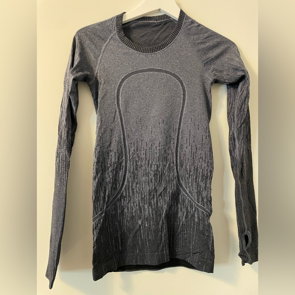 Lululemon Run Swiftly Tech Long Sleeve 4 Excellent Cond
